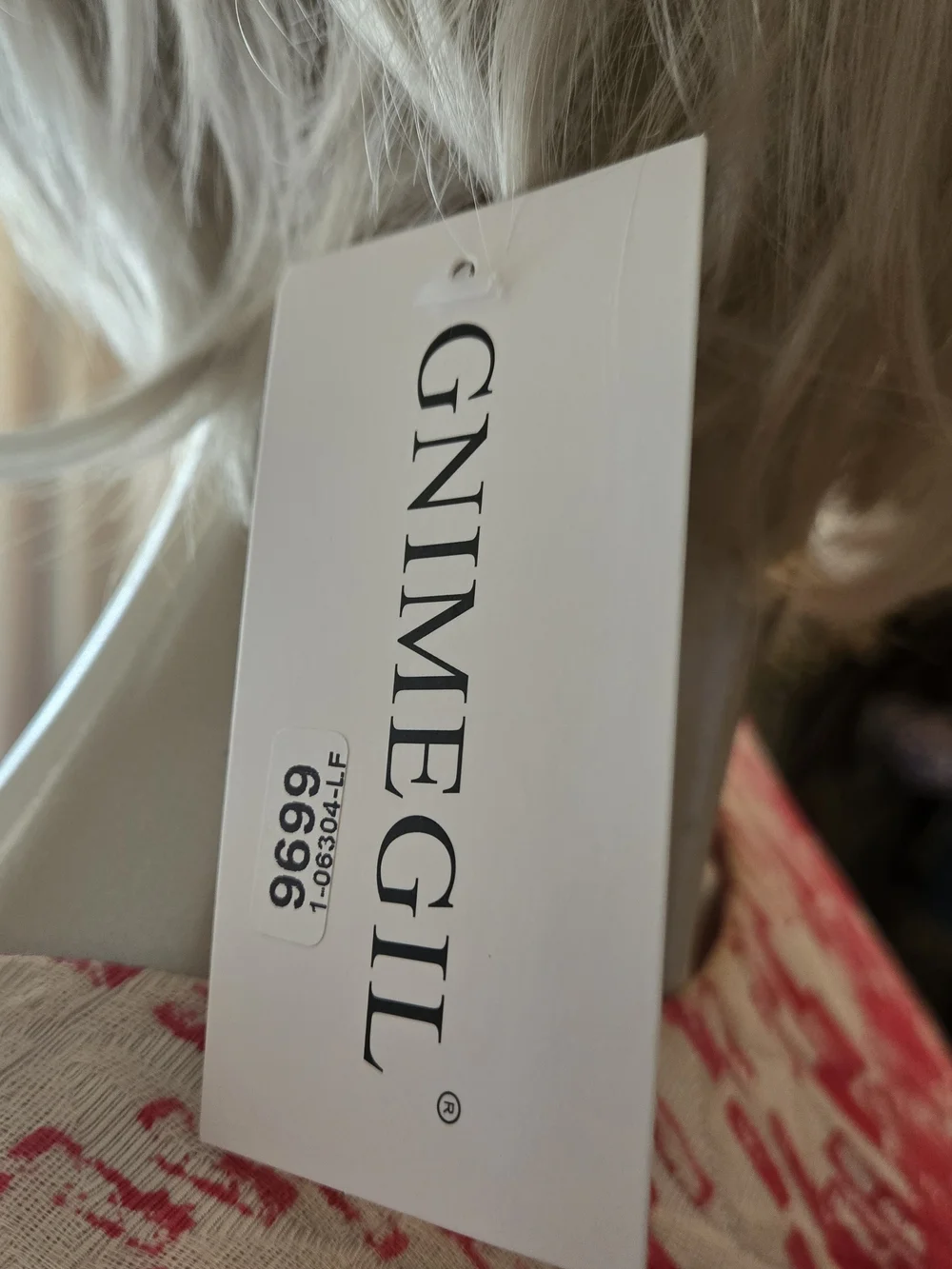 Silver Ash Blonde Bob Wig with Bangs | New with Tags